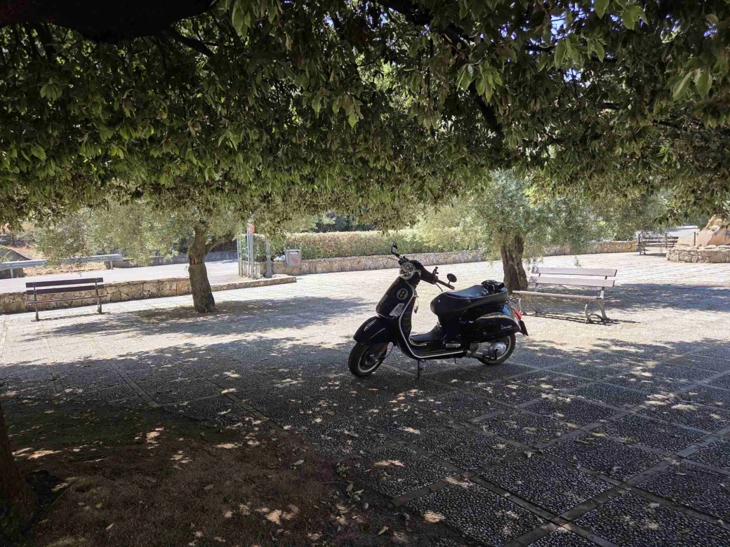 Schattenplatz bei Ilbono (IT)