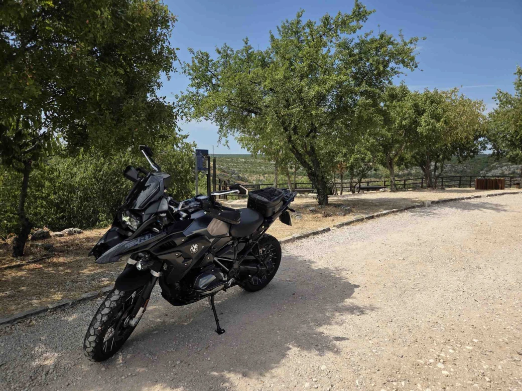 Aussichtspunkt beim Brljanasko jezero (HR)