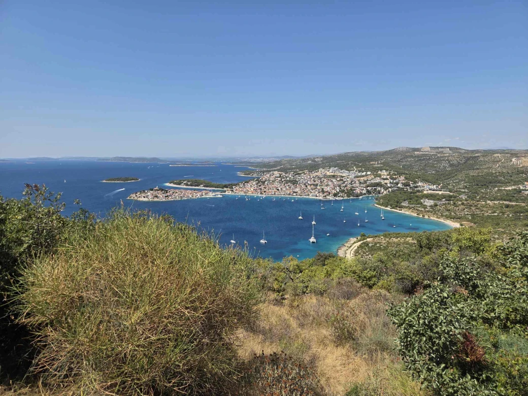 Aussicht auf Primosten (HR)