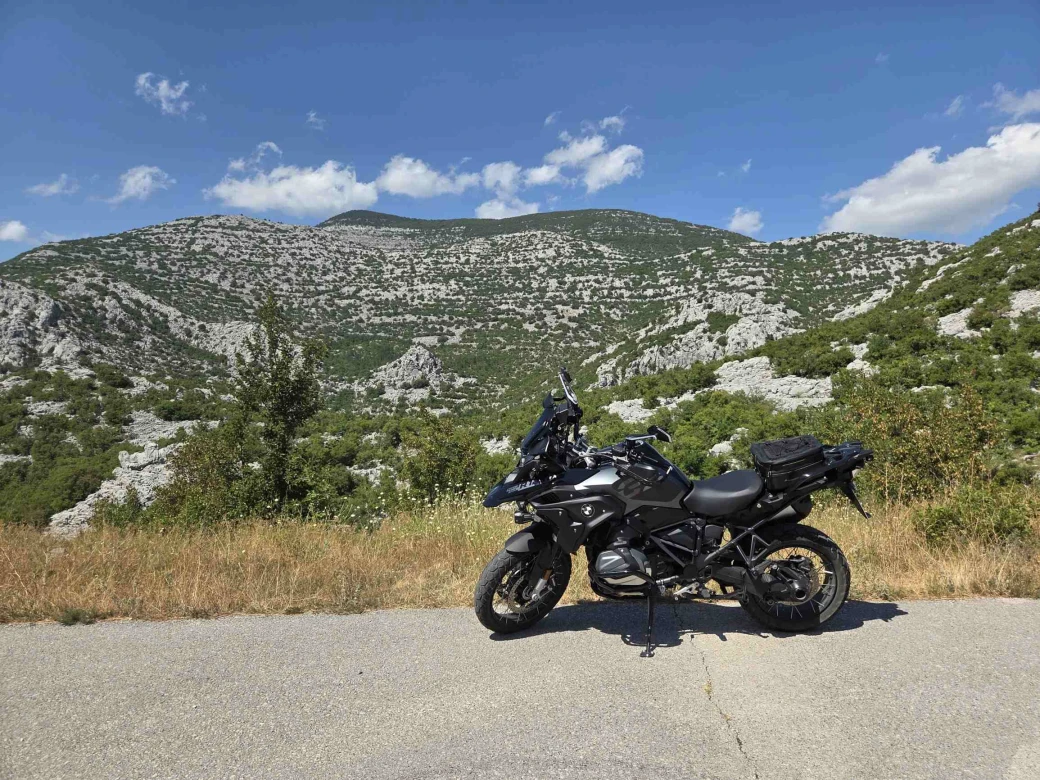Aussicht Panoramastraße Starigrad-Paklenica (HR)