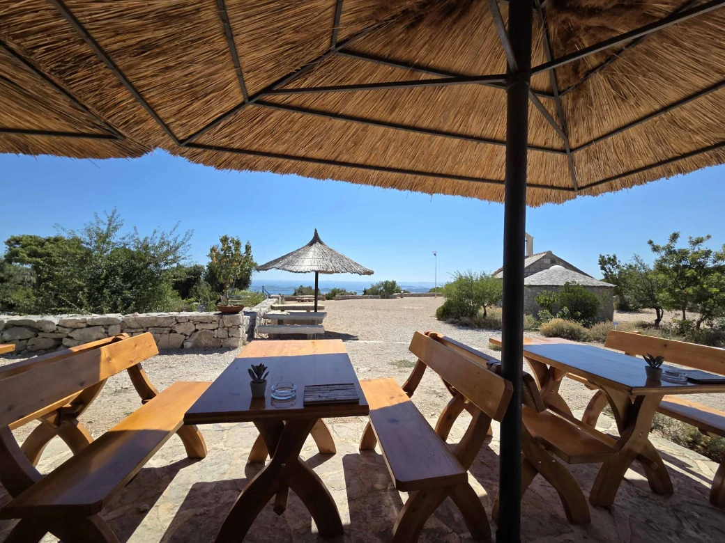 Aussichtspunkt Vidikovac Kamenjak im Naturpark Vransko jezero (HR)