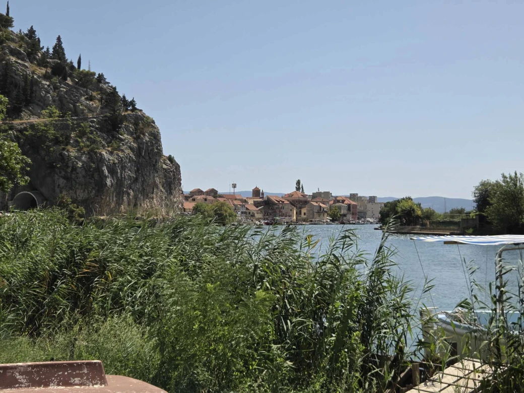 Blick auf Omiš (HR)