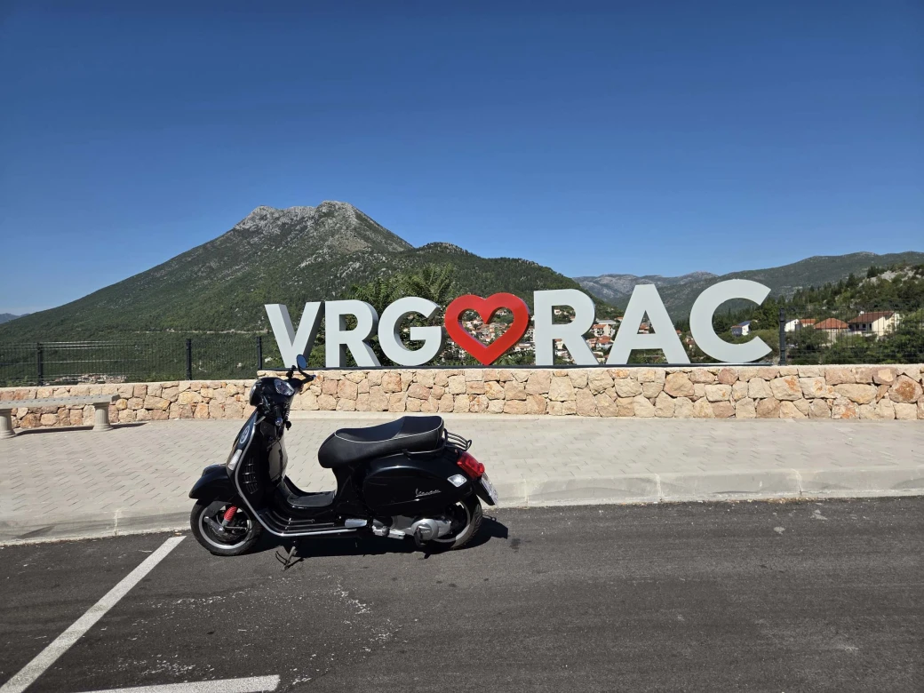 Blick auf Vrgorac (HR)