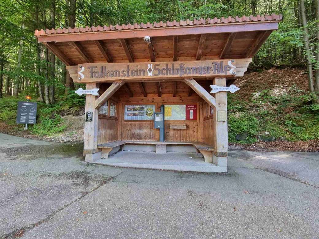 Mautstelle Burgruine Falkenstein (DE)