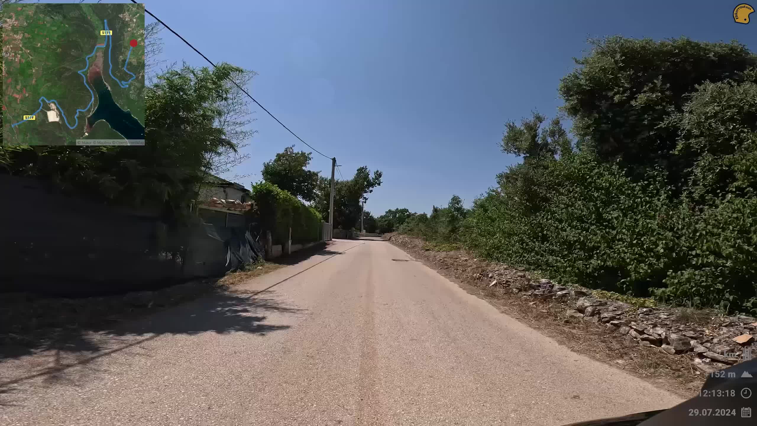 Clip: Schotterstraße bei Kavran (HR)