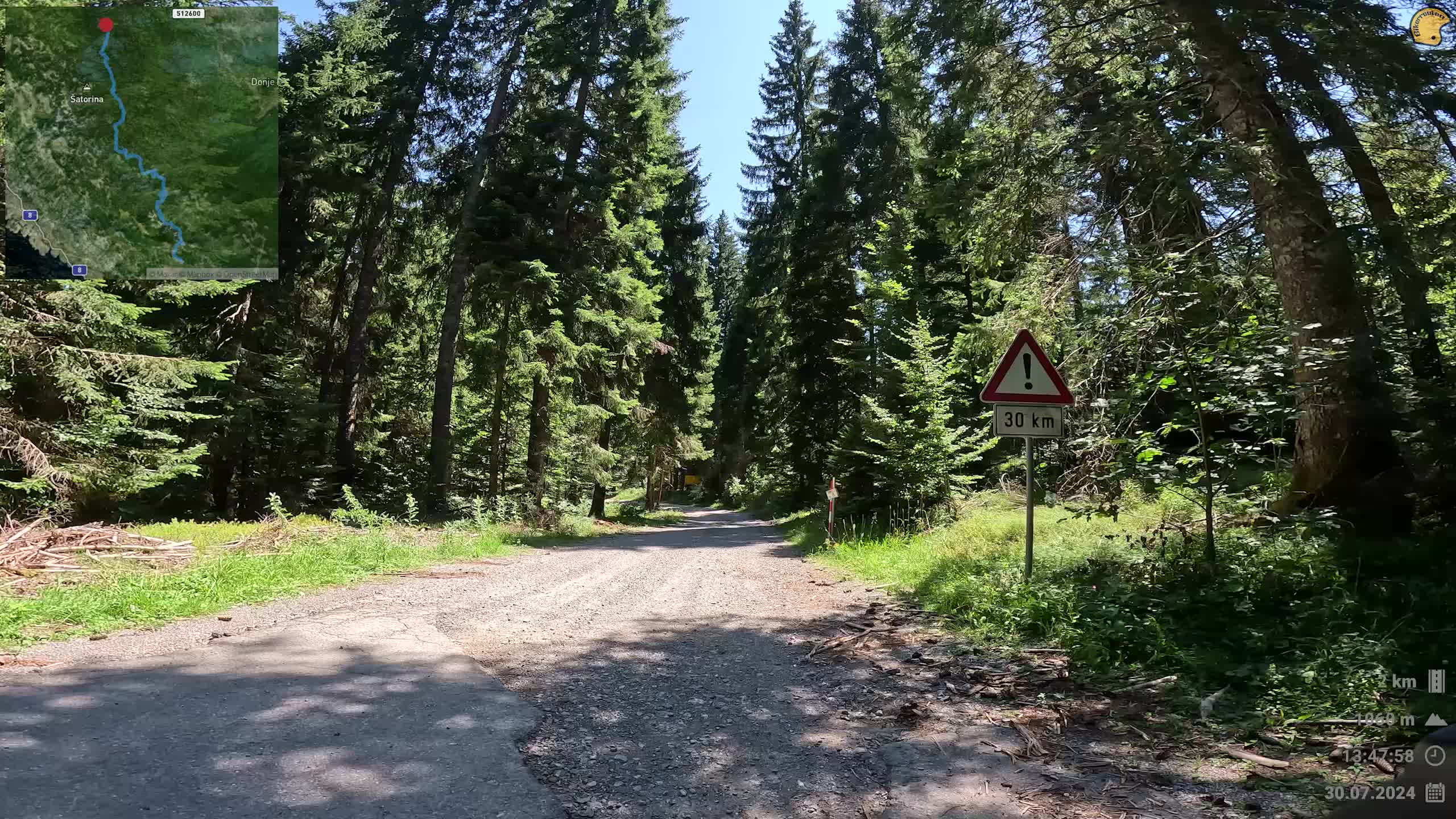 Clip: Schotterstraße durchs Velebit (HR)