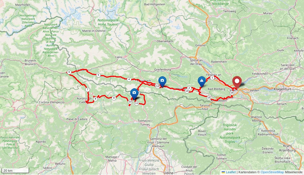 Karte zu Karnische Alpen