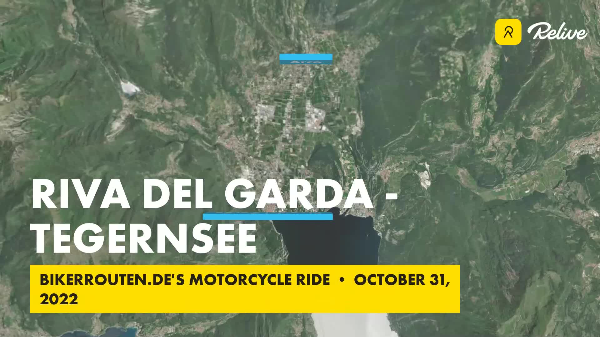 3D-Video: Riva del Garda - Tegernsee