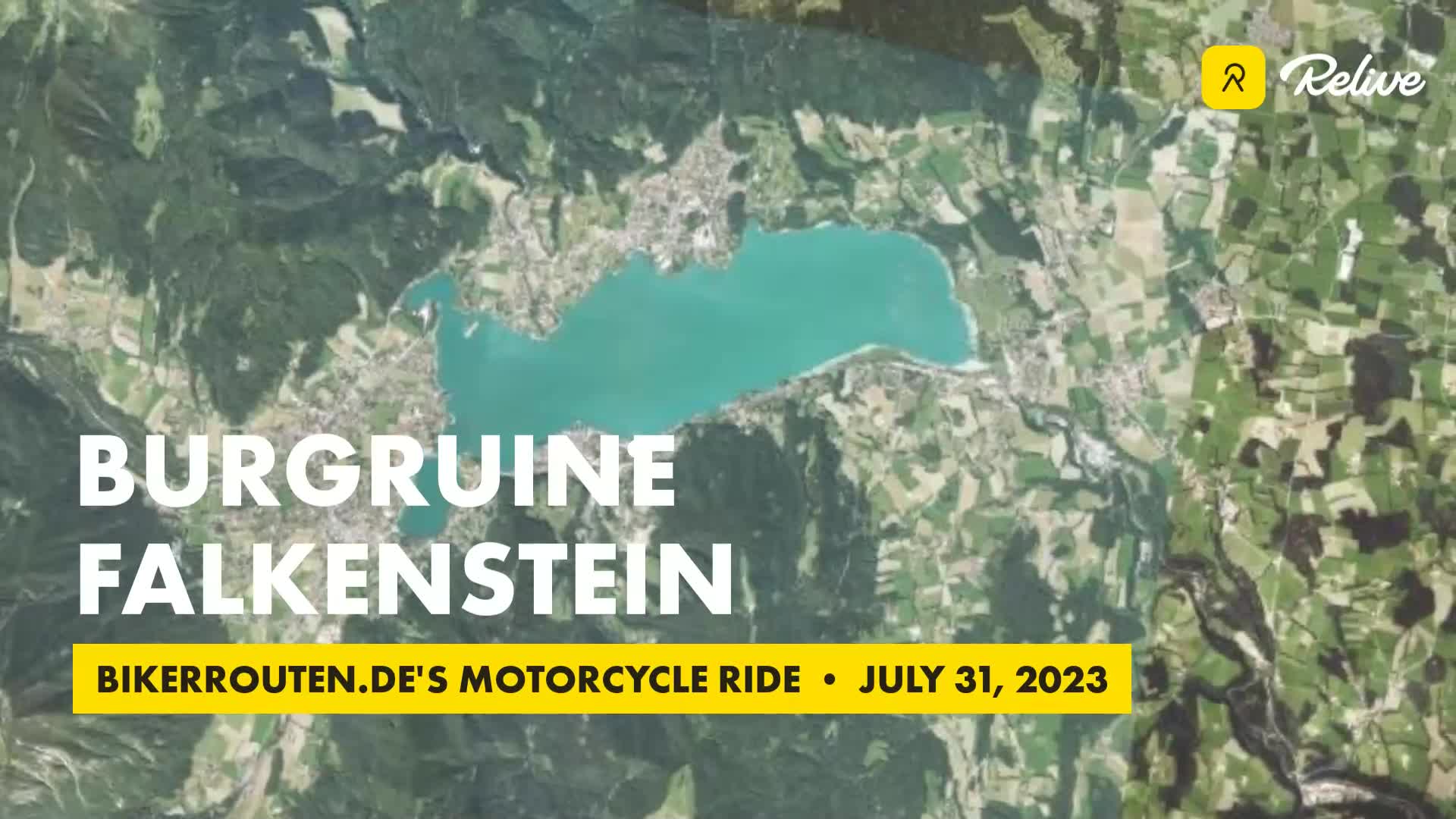 3D-Video: Rundtour zur Burgruine Falkenstein (Allgäu)