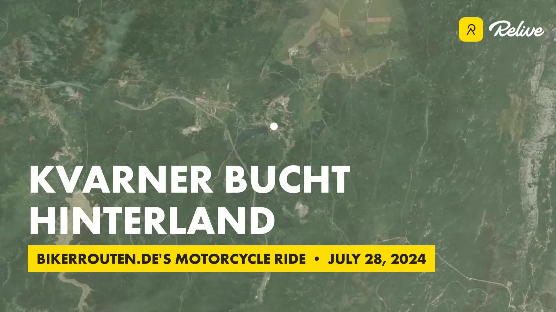 3D-Video: Kvarner Bucht Hinterland