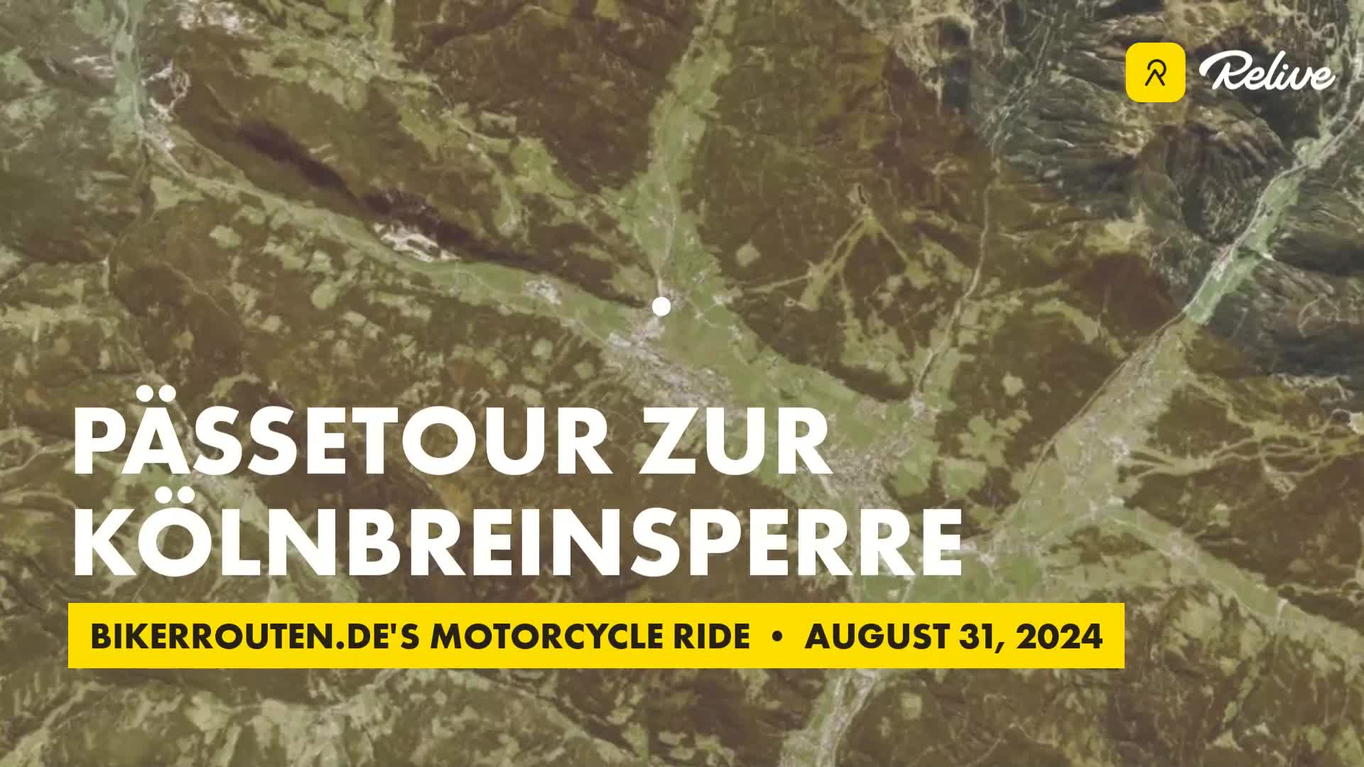 3D-Video: Pässetour zur Kölnbreinsperre