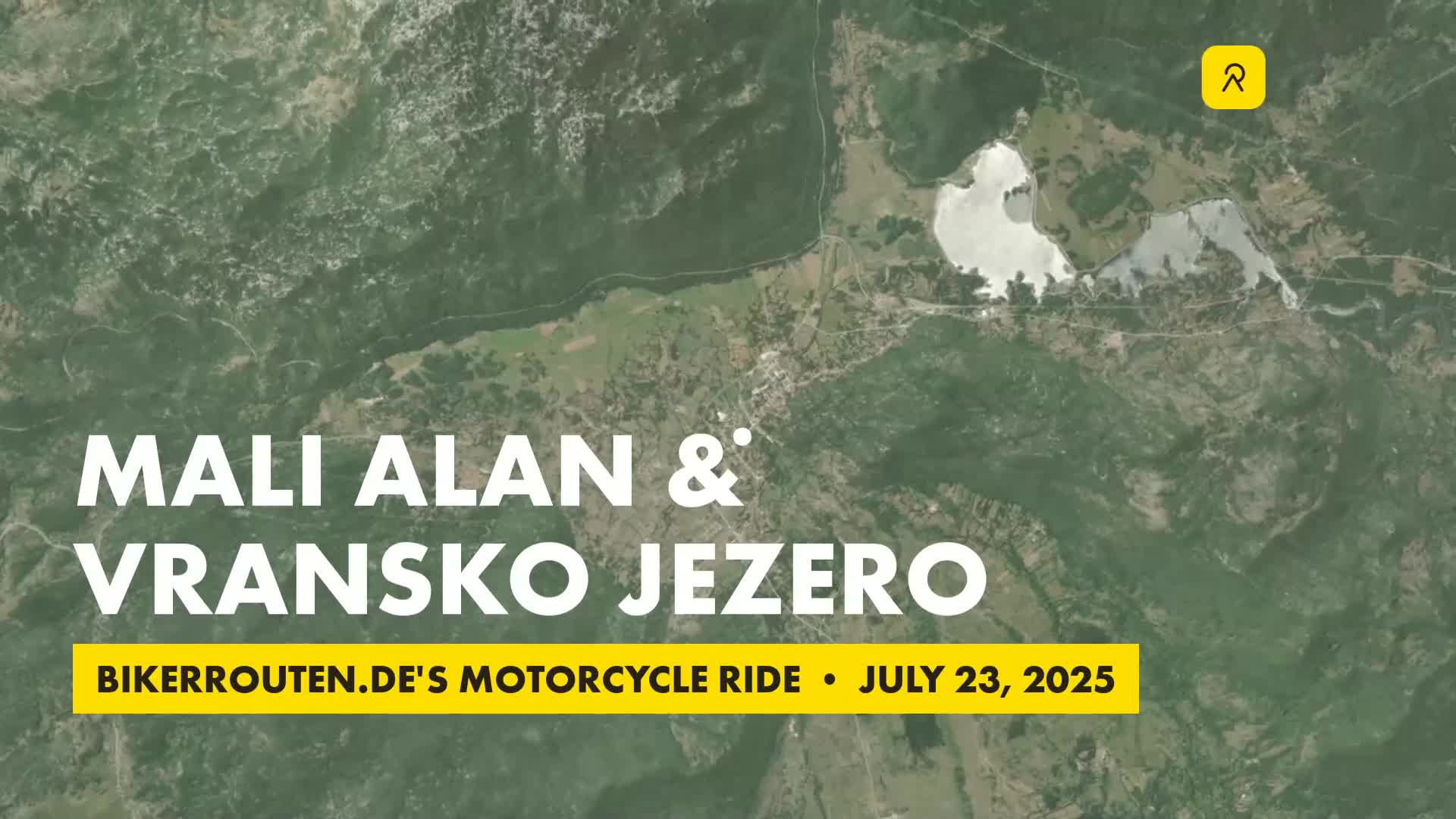3D-Video: Mali Alan & Vransko jezero